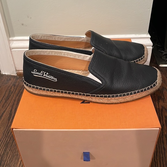 Louis Vuitton leather espadrilles - Picture 4 of 11